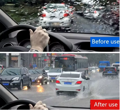 Spray Hidrofob pentru Parbriz – Vizibilitate Perfectă pe Ploaie
